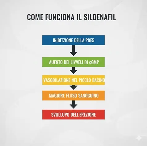 Come funziona il sildenafil